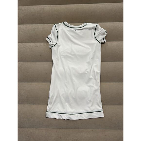 Tuckernuck TNUCK Sport White Robin Athletic Dress Large Short Sleeve Tennis Prep - Picture 7 of 8